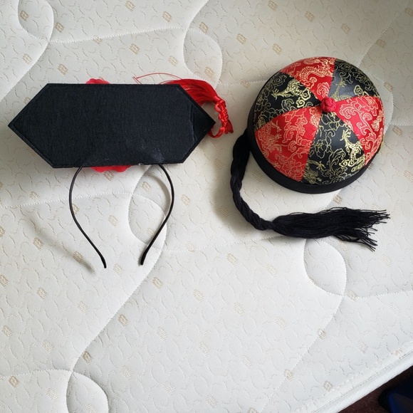 x2 Halloween Asian Headbands Asian Wedding Photo Booth Props Halloween Costumes - Picture 4 of 9